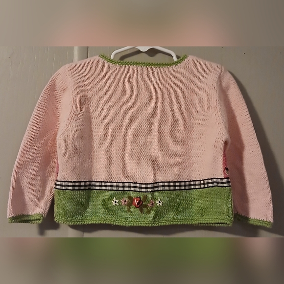 Hartstrings Girls 2t Dalmatian Sweater - Picture 2 of 4